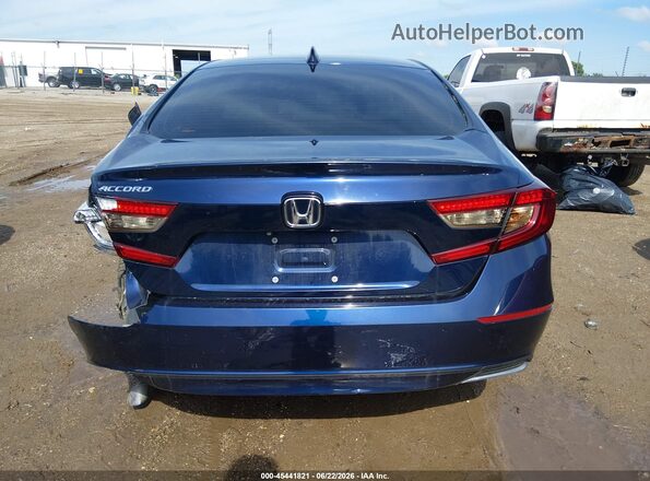 1HGCV1F18KA129641 2019 HONDA ACCORD Blue 