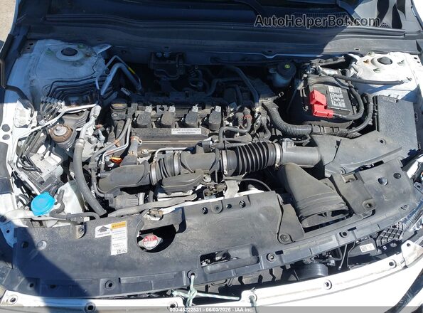 1HGCV1F18KA172943 2019 HONDA ACCORD White Вид ззаду