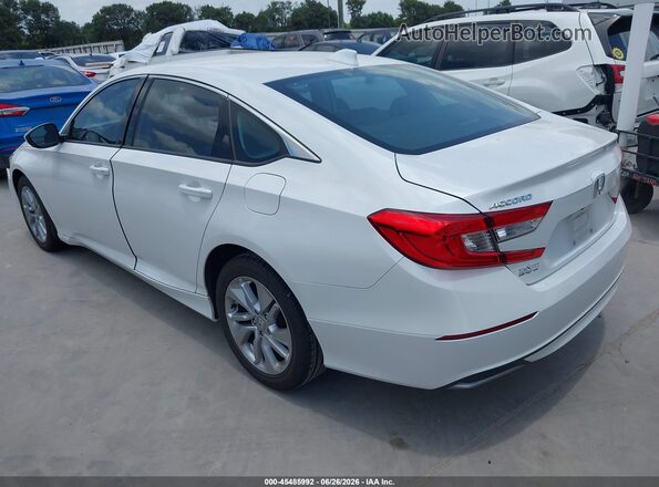 1HGCV1F18LA077638 2020 HONDA ACCORD White Задня ліва чверть