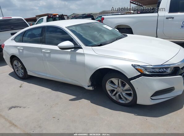 1HGCV1F18LA077638 2020 HONDA ACCORD White Вид задньої частини салону