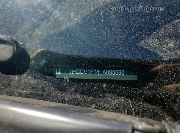 1HGCV1F18LA095590 2020 HONDA ACCORD Silver 
