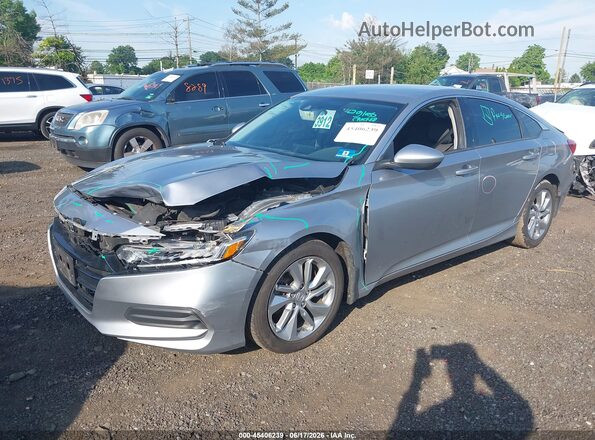 1HGCV1F18LA098490 2020 HONDA ACCORD Silver Przód lewy