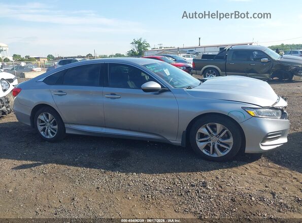 1HGCV1F18LA098490 2020 HONDA ACCORD Silver Widok wnętrza z tyłu