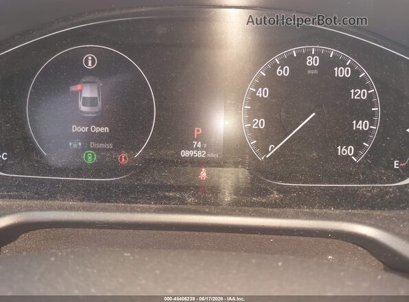 1HGCV1F18LA098490 2020 HONDA ACCORD Silver Widok tylnych siedzeń