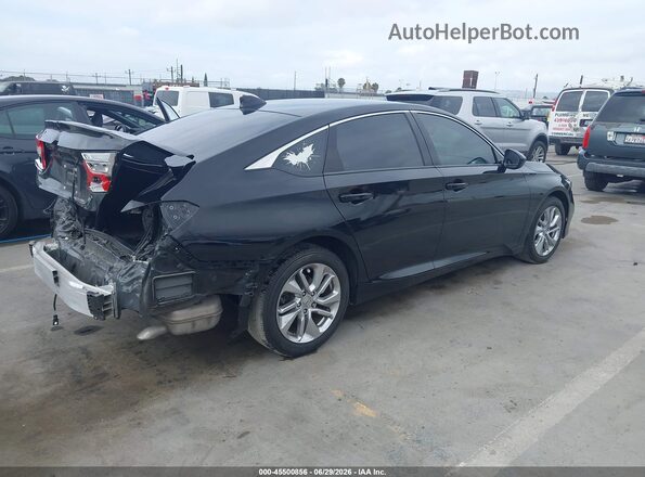 1HGCV1F18LA108032 2020 HONDA ACCORD Black Հետևի աջ