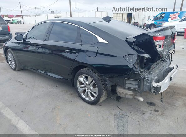 1HGCV1F18LA108032 2020 HONDA ACCORD Black Հետևի ձախ