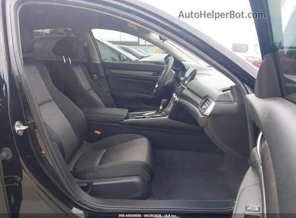 1HGCV1F18LA108032 2020 HONDA ACCORD Black Սալոնի դիմացի տեսք