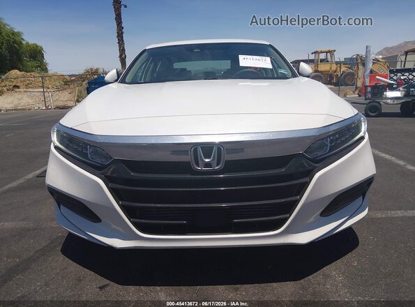 1HGCV1F18LA132668 2020 HONDA ACCORD White ხელსაწყოთა პანელის ხედი