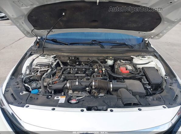 1HGCV1F18LA152032 2020 HONDA ACCORD White Вид ззаду