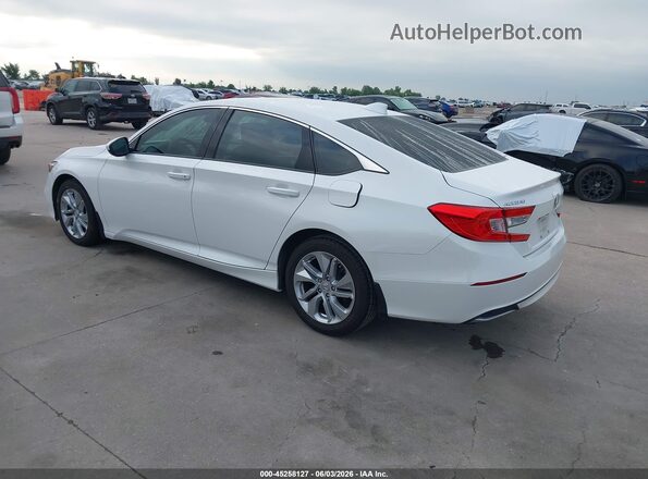 1HGCV1F18LA152032 2020 HONDA ACCORD White Задня ліва чверть