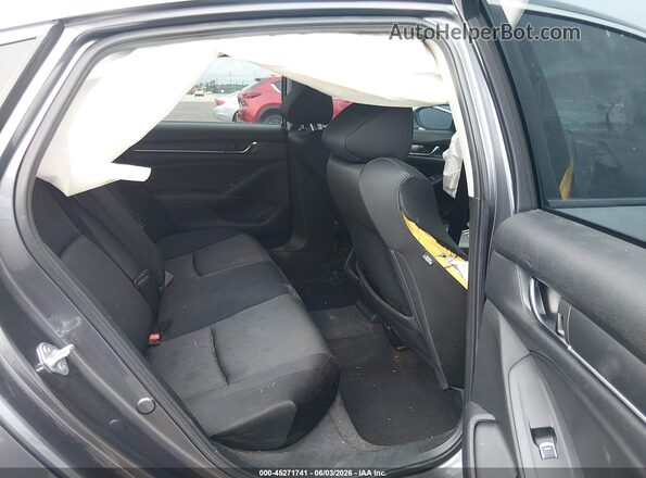 1HGCV1F18MA077141 2021 HONDA ACCORD Gray VIN sticker view