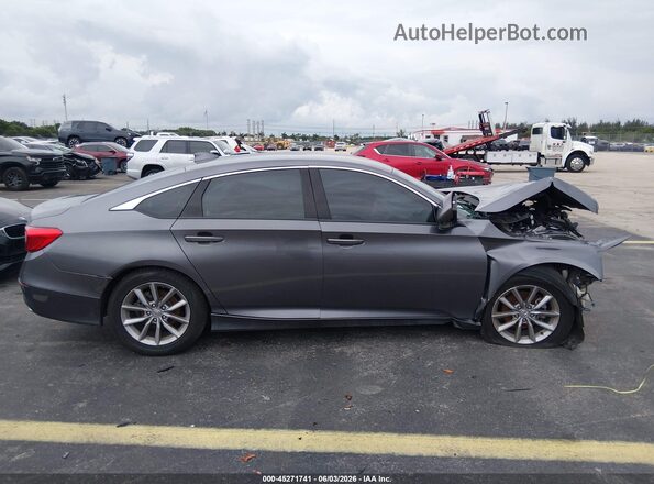 1HGCV1F18MA077141 2021 HONDA ACCORD Gray 360 interior view