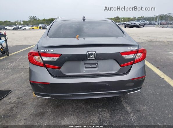 1HGCV1F18MA077141 2021 HONDA ACCORD Gray 