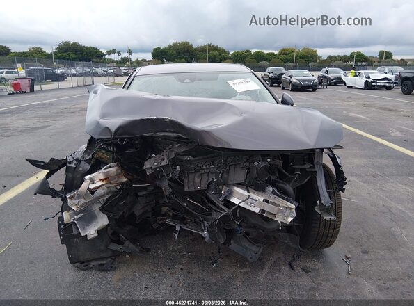 1HGCV1F18MA077141 2021 HONDA ACCORD Gray Rear interior view