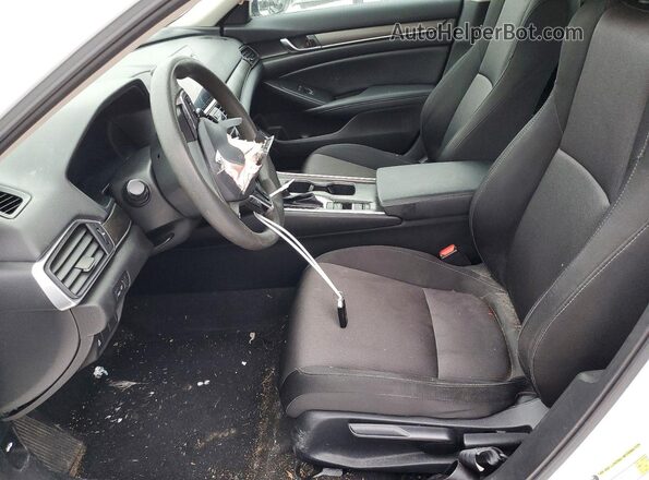 1HGCV1F18NA051074 2022 HONDA ACCORD White წინა სალონის ხედი