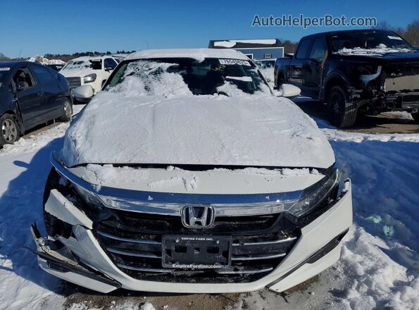1HGCV1F18NA051074 2022 HONDA ACCORD White წინა ხედი