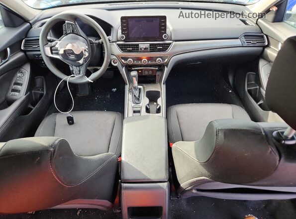 1HGCV1F18NA051074 2022 HONDA ACCORD White წინა პანელის ხედი