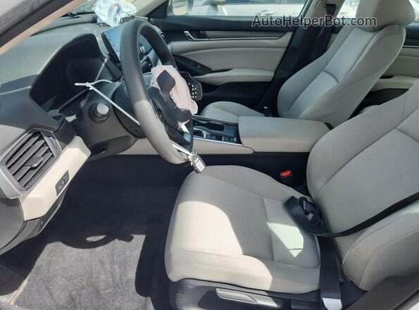 1HGCV1F18NA078663 2022 HONDA ACCORD White Front interior view