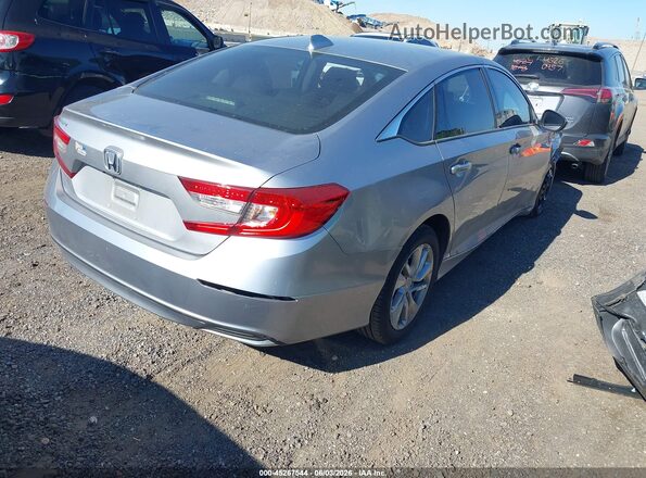 1HGCV1F19JA079377 2018 HONDA ACCORD Silver Tył prawy