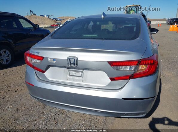 1HGCV1F19JA079377 2018 HONDA ACCORD Silver 