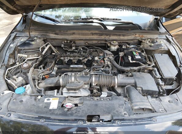 1HGCV1F19JA102074 2018 HONDA ACCORD Черный Вид сзади