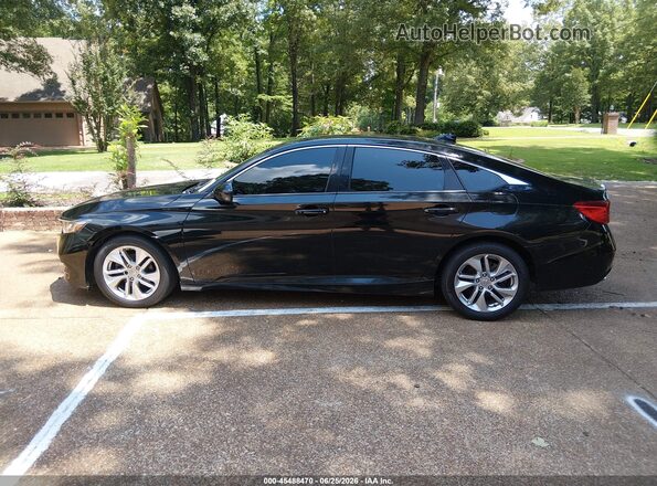 1HGCV1F19JA102074 2018 HONDA ACCORD Черный Панорамный вид салона 360°