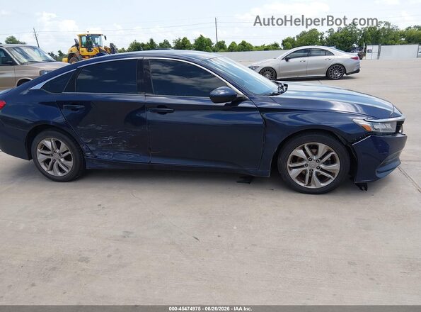 1HGCV1F19JA195050 2018 HONDA ACCORD Blue Vista interior trasera