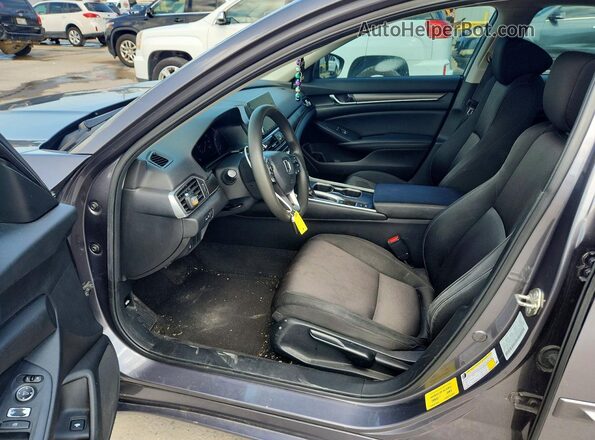 1HGCV1F19KA014689 2019 HONDA ACCORD Gray 