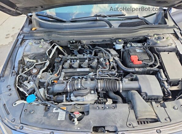1HGCV1F19KA014689 2019 HONDA ACCORD Gray 