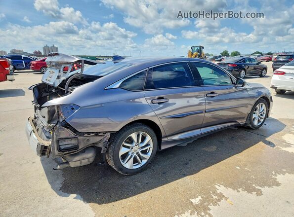 1HGCV1F19KA014689 2019 HONDA ACCORD Gray 