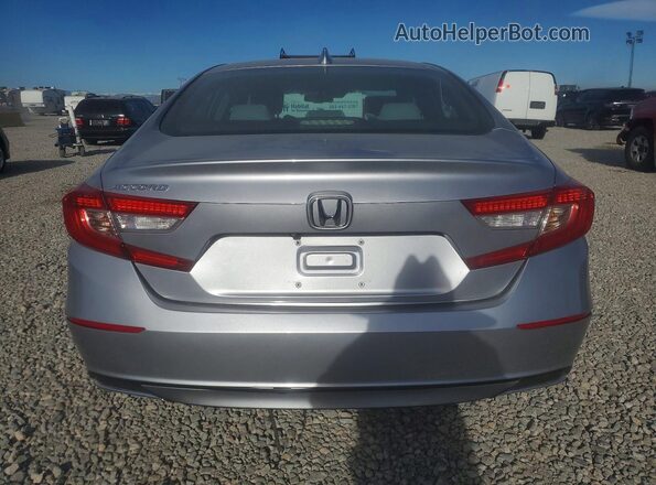 1HGCV1F19KA056246 2019 HONDA ACCORD Silver უკანა ხედი