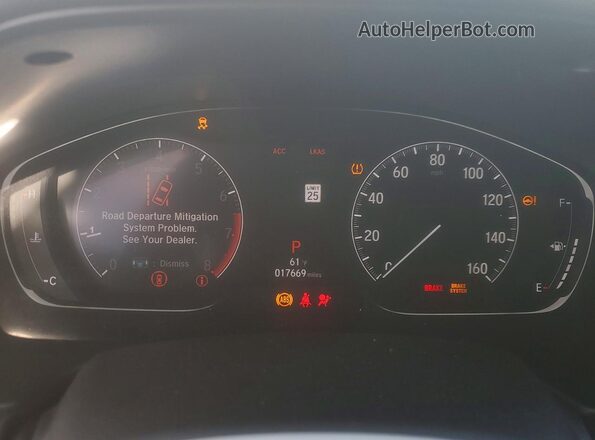 1HGCV1F19KA056246 2019 HONDA ACCORD Silver ხელსაწყოთა პანელის ხედი