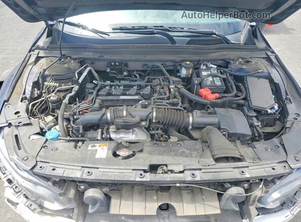 1HGCV1F19LA060833 2020 HONDA ACCORD Blue Vista interior trasera