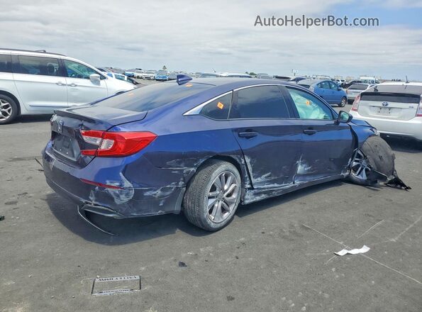 1HGCV1F19LA060833 2020 HONDA ACCORD Blue Trasero derecho