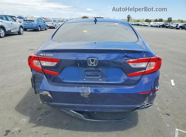 1HGCV1F19LA060833 2020 HONDA ACCORD Blue Vista trasera