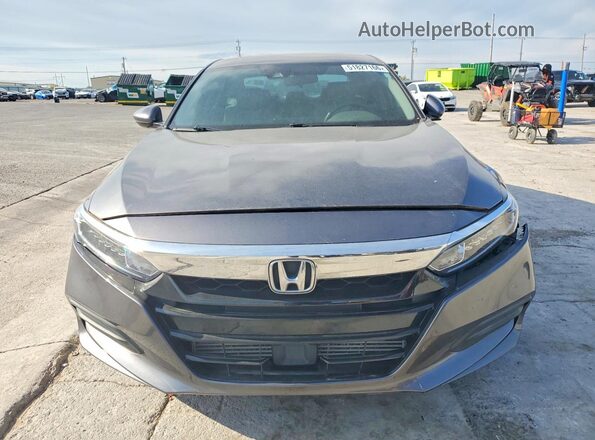 1HGCV1F19LA084923 2020 HONDA ACCORD Gray Вид спереду
