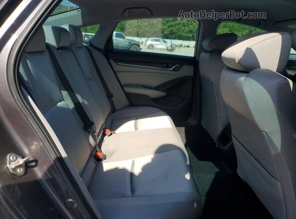 1HGCV1F19LA084923 2020 HONDA ACCORD Gray Вид задніх сидінь