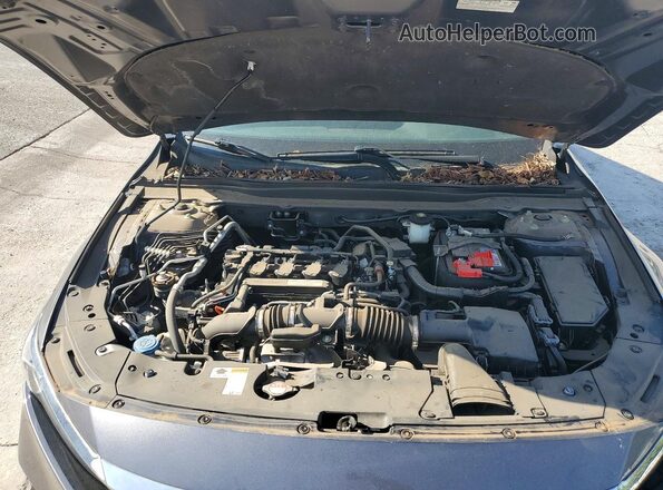 1HGCV1F19LA084923 2020 HONDA ACCORD Gray Вид задньої частини салону