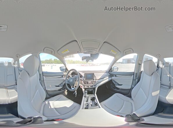1HGCV1F19LA084923 2020 HONDA ACCORD Gray Вид наклейки з VIN-кодом