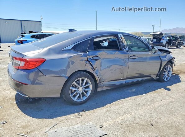 1HGCV1F19MA012203 2021 HONDA ACCORD Gray Հետևի աջ