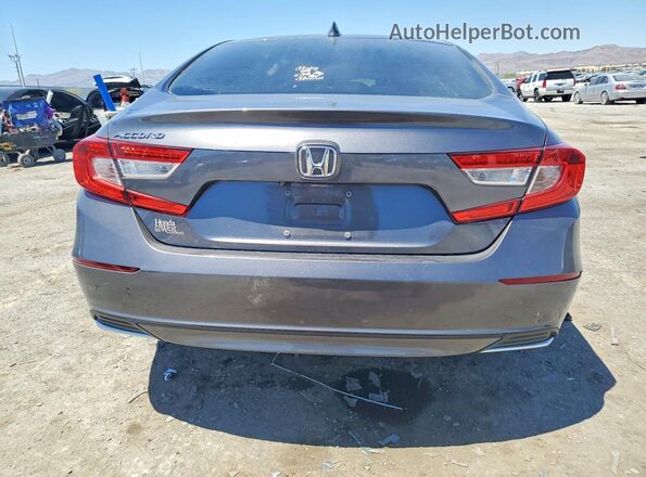 1HGCV1F19MA012203 2021 HONDA ACCORD Gray Հետևի տեսք