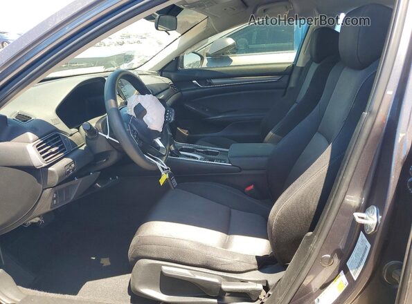 1HGCV1F19MA012203 2021 HONDA ACCORD Gray Սալոնի դիմացի տեսք