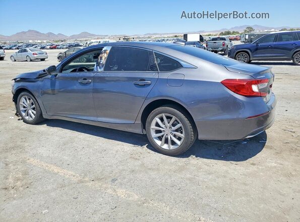 1HGCV1F19MA012203 2021 HONDA ACCORD Gray Հետևի ձախ