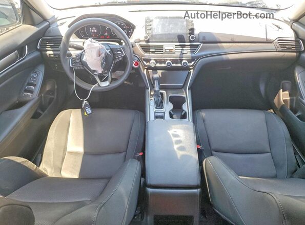 1HGCV1F19MA012203 2021 HONDA ACCORD Gray Առջևի վահանակի տեսք
