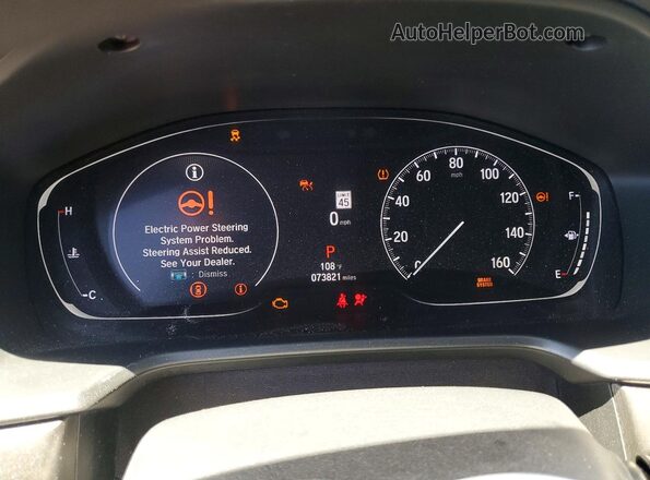 1HGCV1F19MA012203 2021 HONDA ACCORD Gray Սարքավորումների վահանակի տեսք