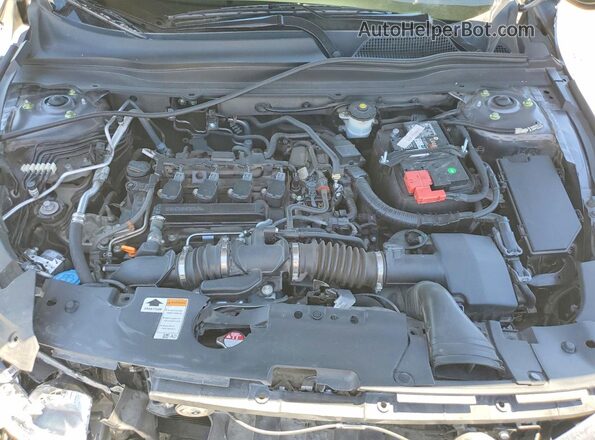 1HGCV1F19MA012203 2021 HONDA ACCORD Gray Սալոնի հետևի տեսք