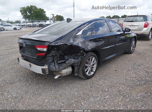 1HGCV1F19NA010081 2022 HONDA ACCORD Black Trasero derecho