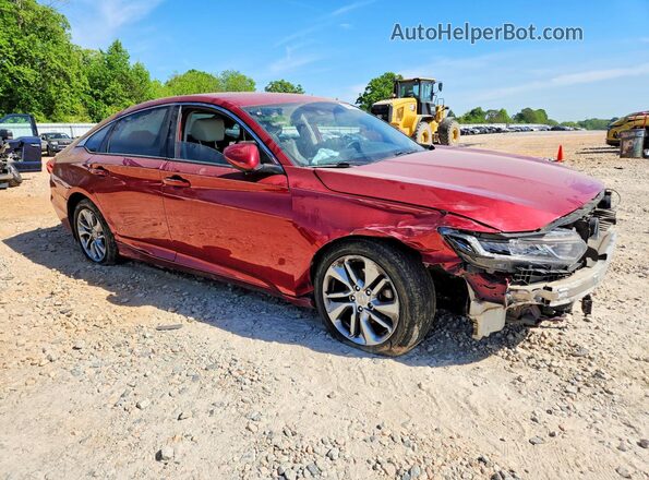 1HGCV1F1XJA021200 2018 HONDA ACCORD Burgundy წინა მარჯვენა