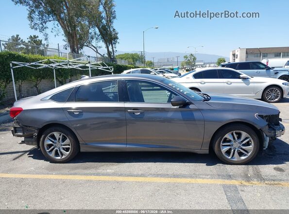 1HGCV1F1XJA057632 2018 HONDA ACCORD Gray Սալոնի 360 աստիճան տեսք