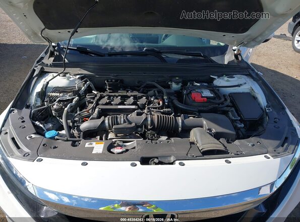 1HGCV1F1XJA103685 2018 HONDA ACCORD White Rear view